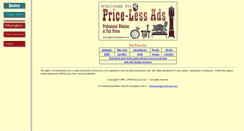 Desktop Screenshot of pricelessads.com